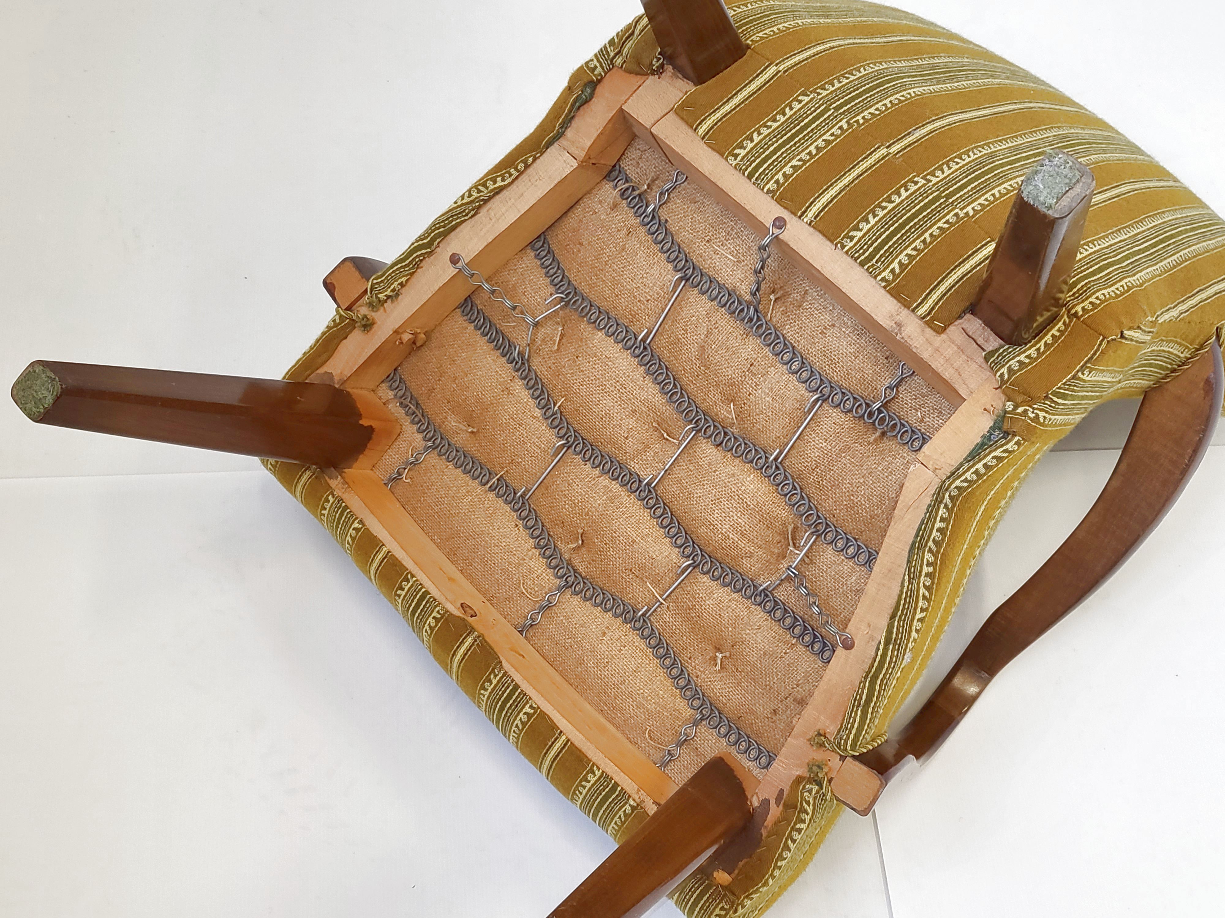 Pair of Danish armchairs 1940 vintage