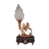 Lamp winged torch holder years 40-50