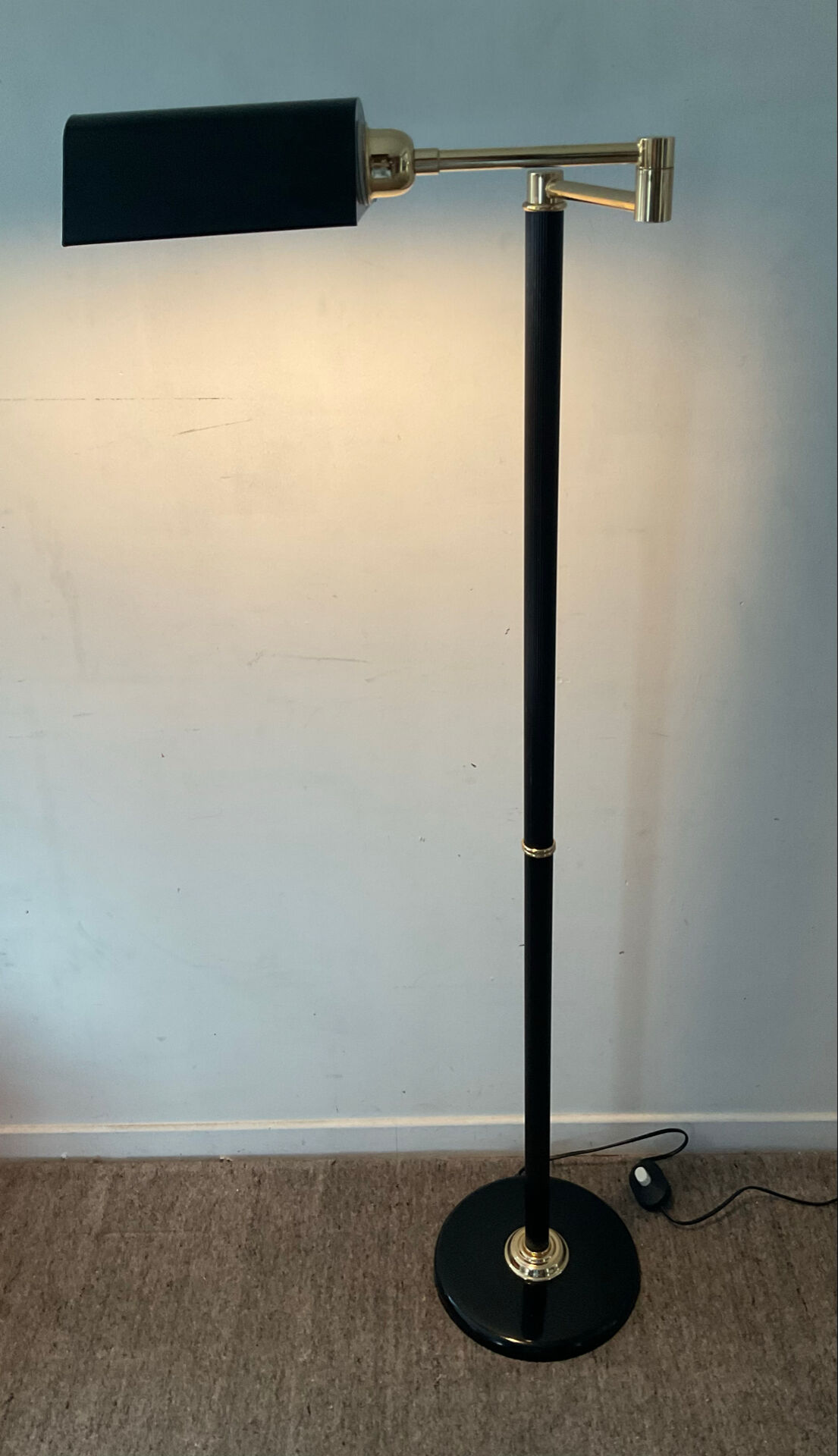 Lampadaire liseuse vintage des années 70