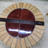Oval coffee table by Roger Capron 1960