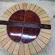 Table basse  ovale de Roger Capron 1960