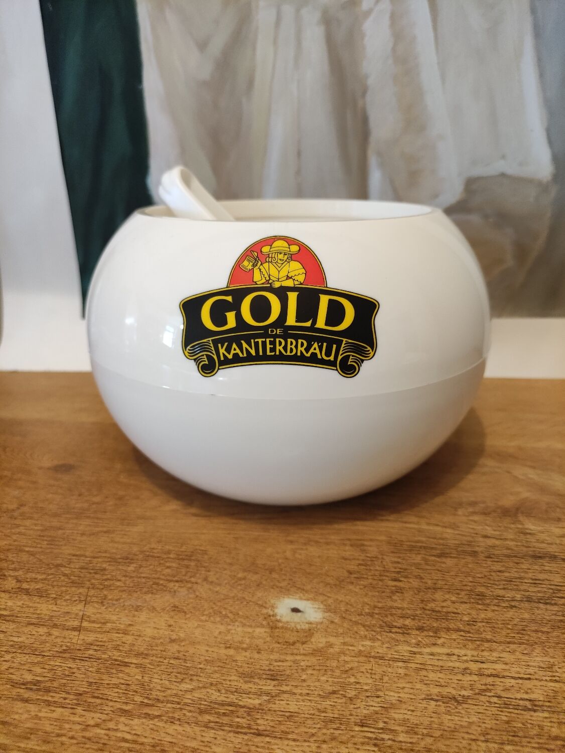Kanterbeau plastic ice bucket 70s