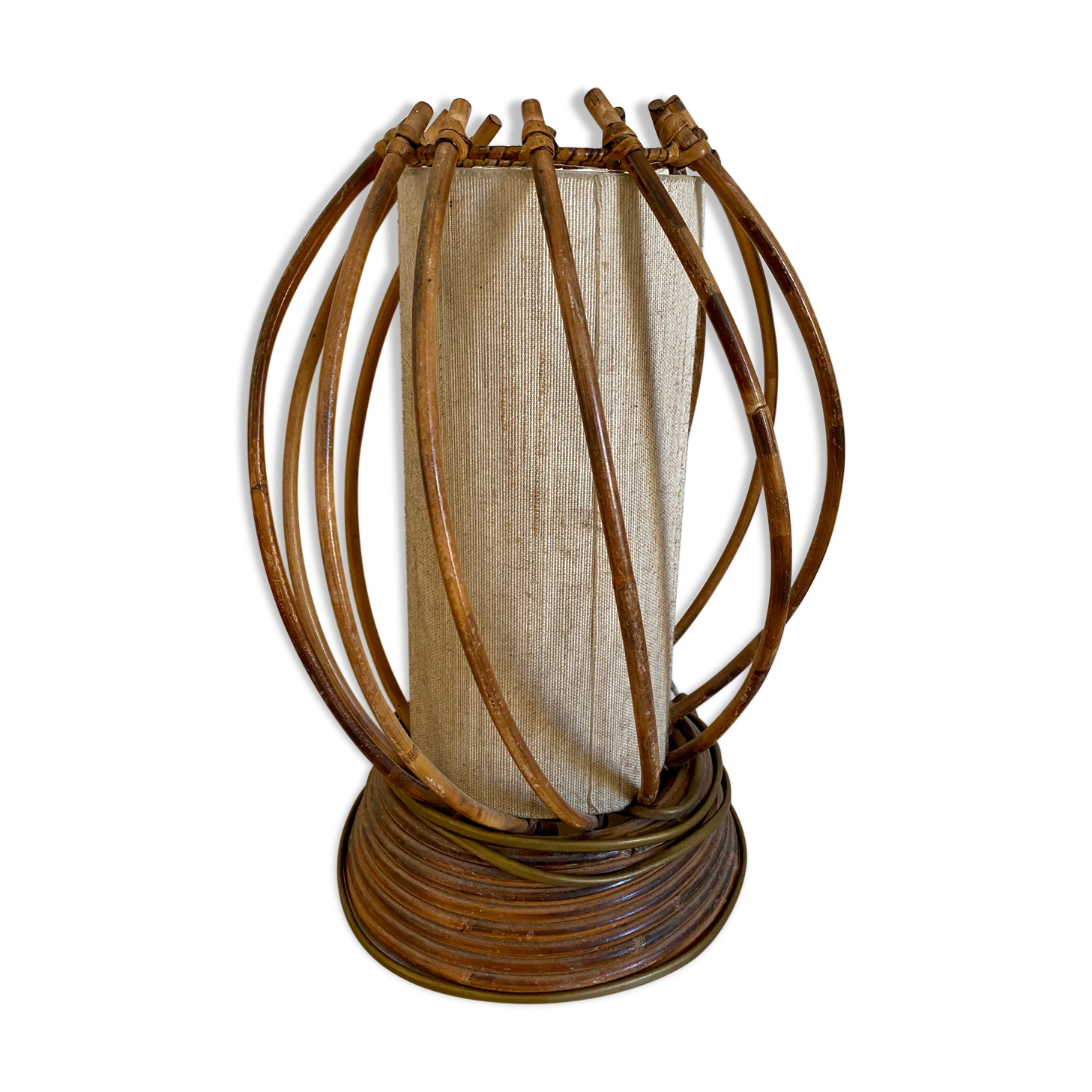 Rattan lamp