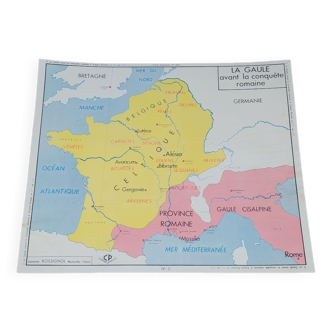 Carte scolaire Editions Rossignol