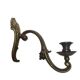 Antique bronze wall lamp, Germany, 1900s