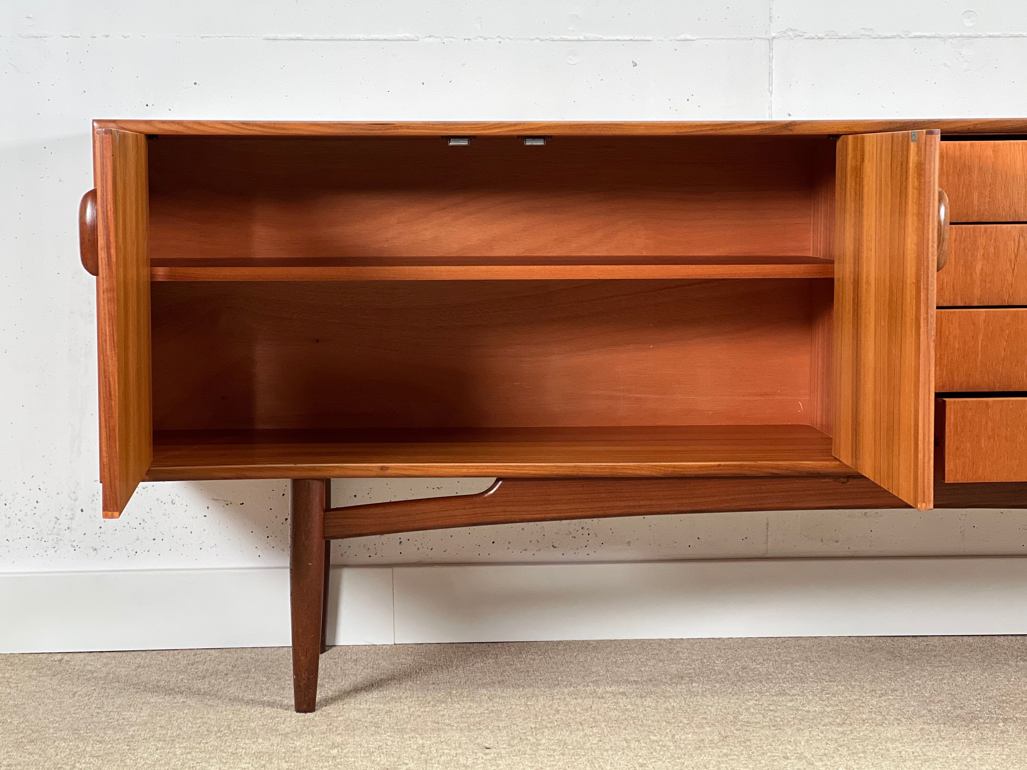 Mid-Century teak sibeboard by G-Plan Brasilia Collection