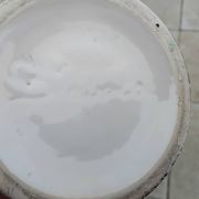 Vintage ceramic diabolo vase from the 60s