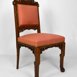 Set of 4 Japanese chairs by Gabriel Viardot, circa 1880