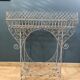 Planter holder plant on legs wrought iron late nineteenth