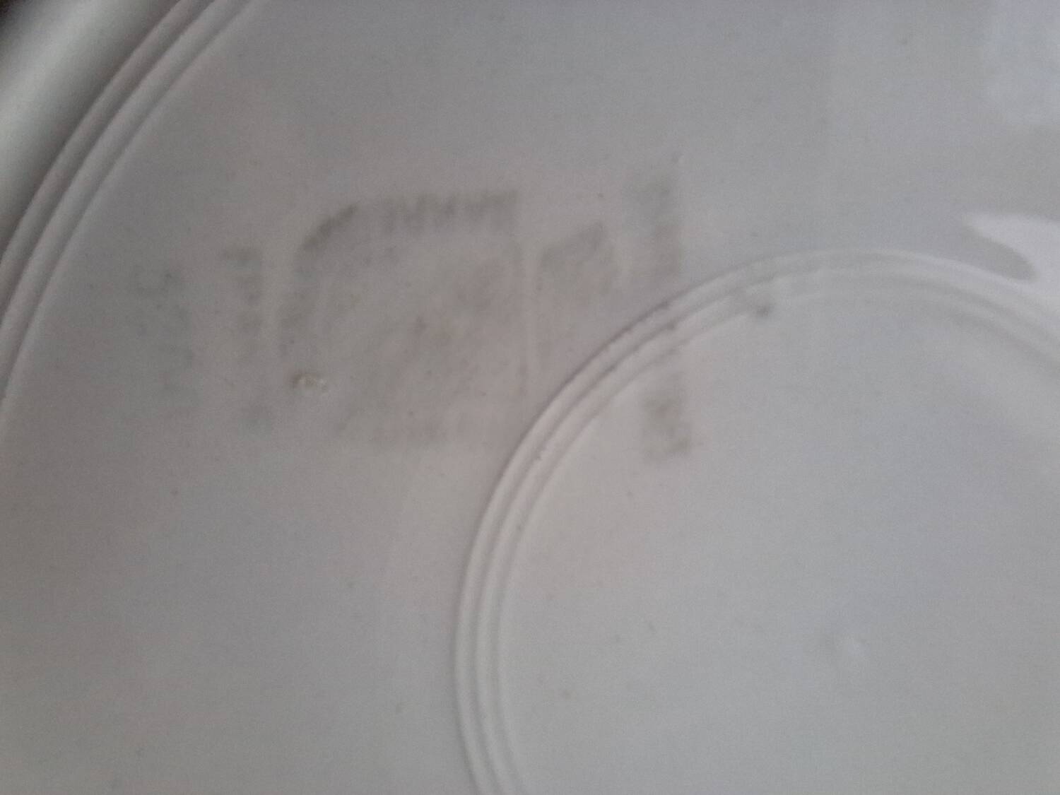 Sarreguemines plate service