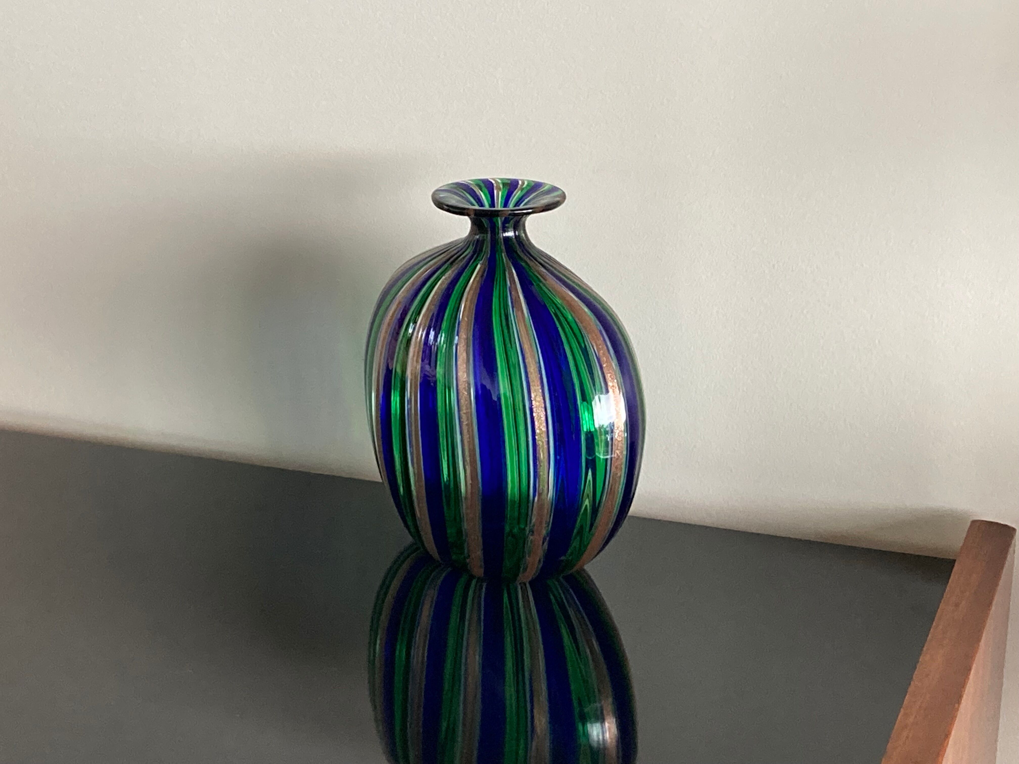 Murano Vase by Adriano della Valentina