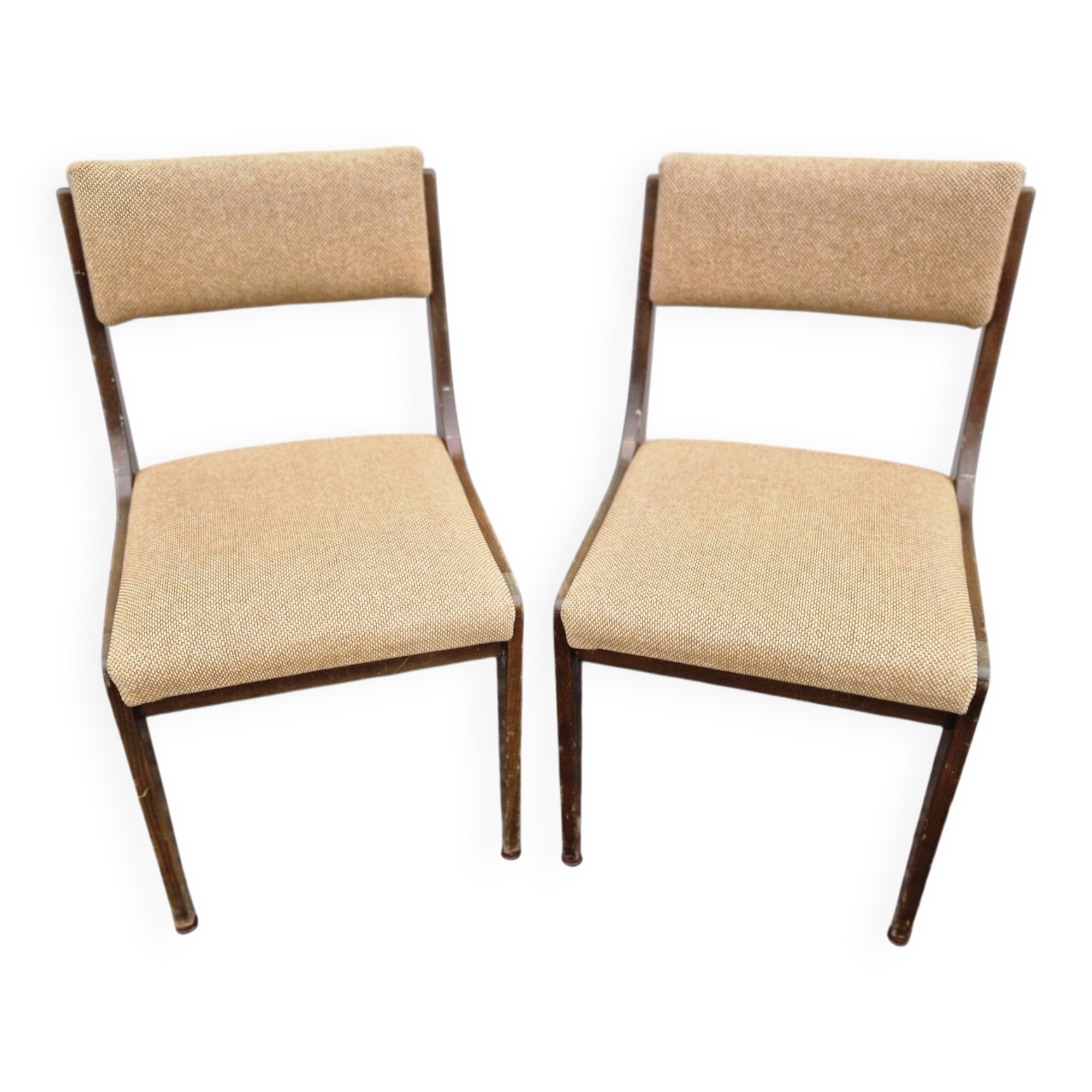 Paire de chaises vintage années 70/80