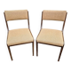Paire de chaises vintage années 70/80