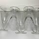 12 antique stemmed glasses