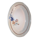 Assiette en porcelaine Sarreguemines