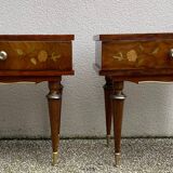 Pair of vintage bedside tables