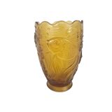 Josef Inwald - Barolac - "Koi Carp" - pressed glass vase - frosted glass -