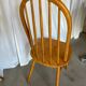 Paire de chaises scandinaves en bois clair