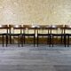 Set of 6 Henry Rosengren Hansen Model 39 Dining Chairs Rosewood