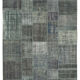 Tapis oriental vintage 205 cm x 303 cm gris patchwork tapis