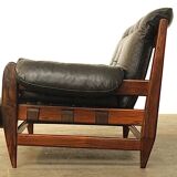 Fauteuil par Jean Gillon Rodeio pour Italma Wood Art