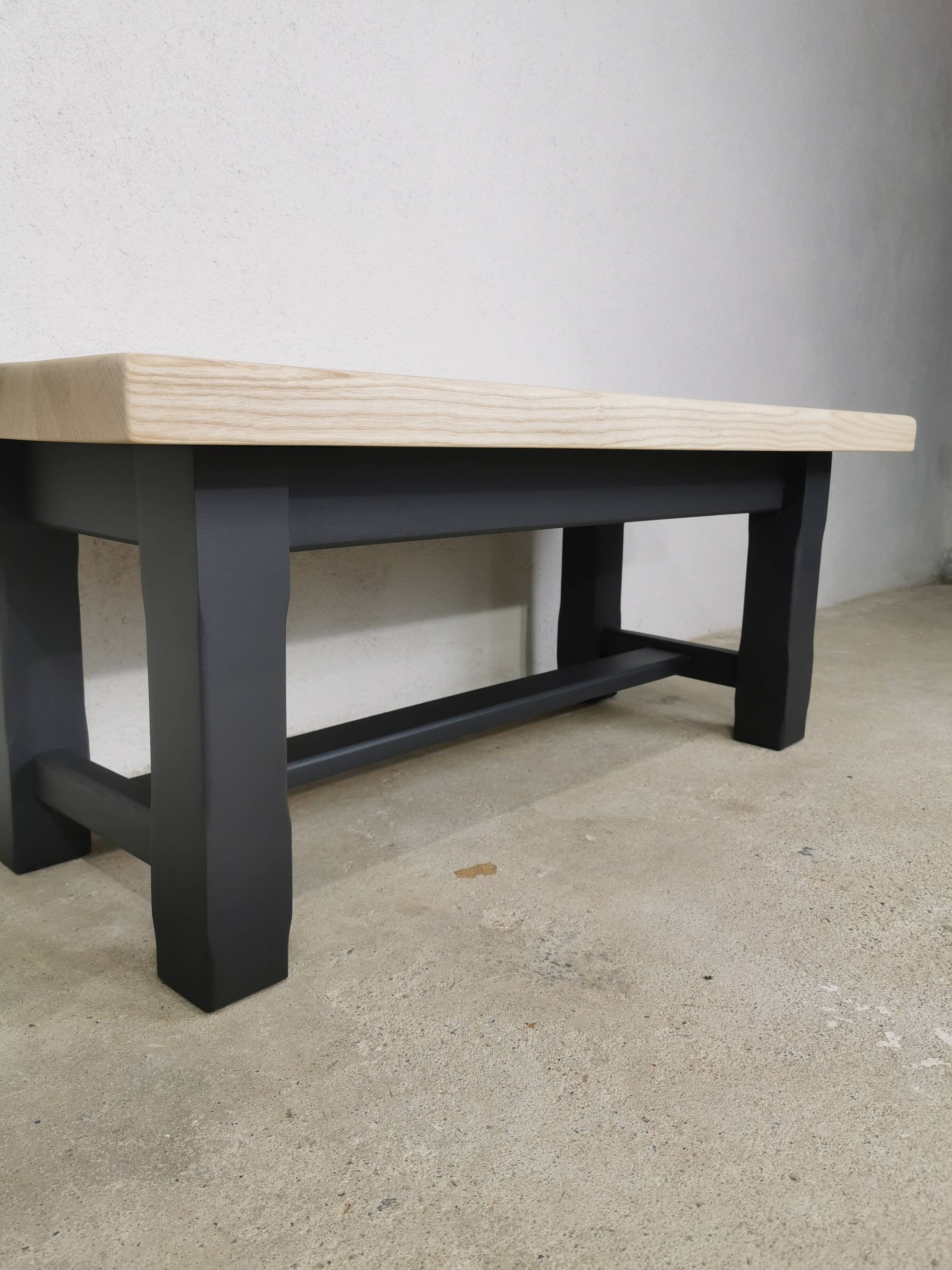 Renovated oak coffee table
