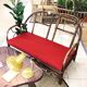 Art Deco rattan bench