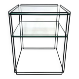 Side table by Max Sauze "isocèle" Design 70's