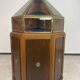 Vitrine d'exposition pour bijoux art nouveau pyramidale d'angle