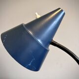 Navy blue articulated lamp