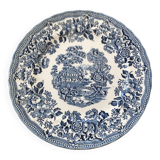 Blue Churchill plate