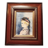 Portrait Enfant écossais 1932 Cadre