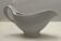 White earthenware saucière