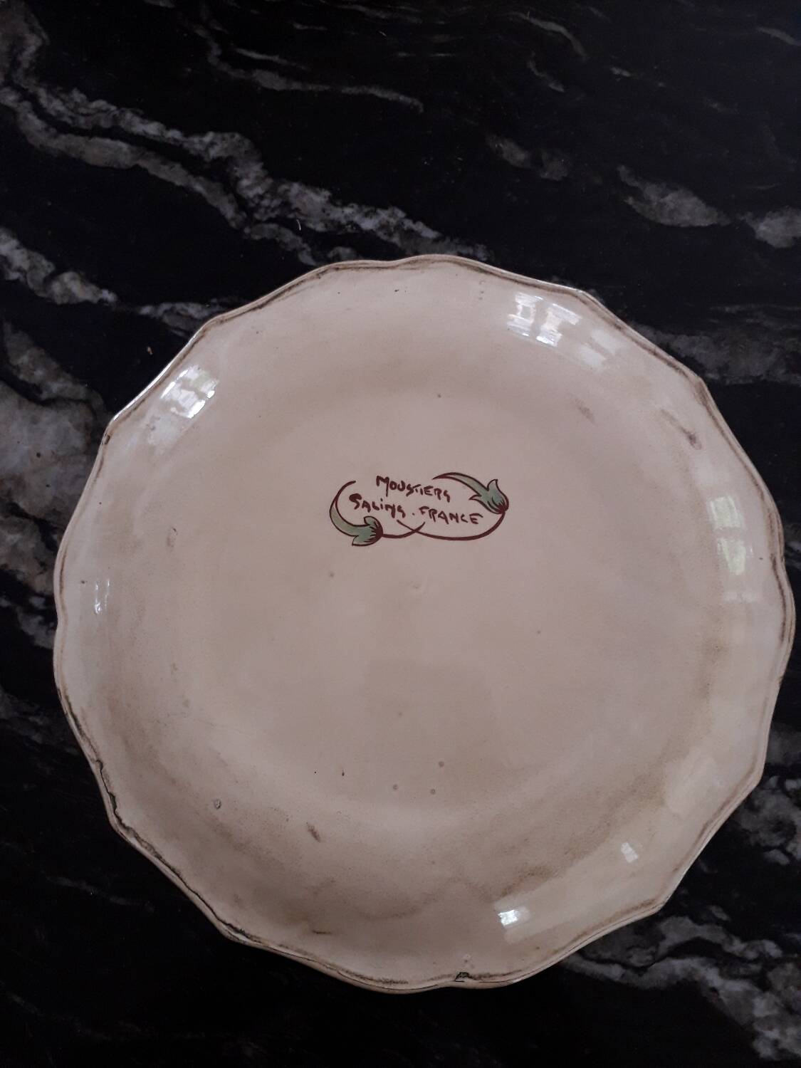 Salins France collection plates
