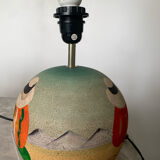 Vintage ball lamp - Arty style - hand-painted