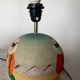 Vintage ball lamp - Arty style - hand-painted