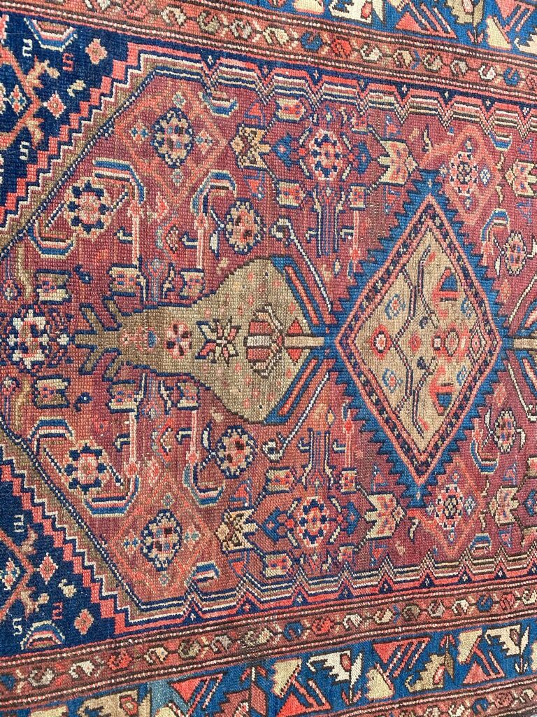Old Persian carpet Malayer fine 120x190 cm