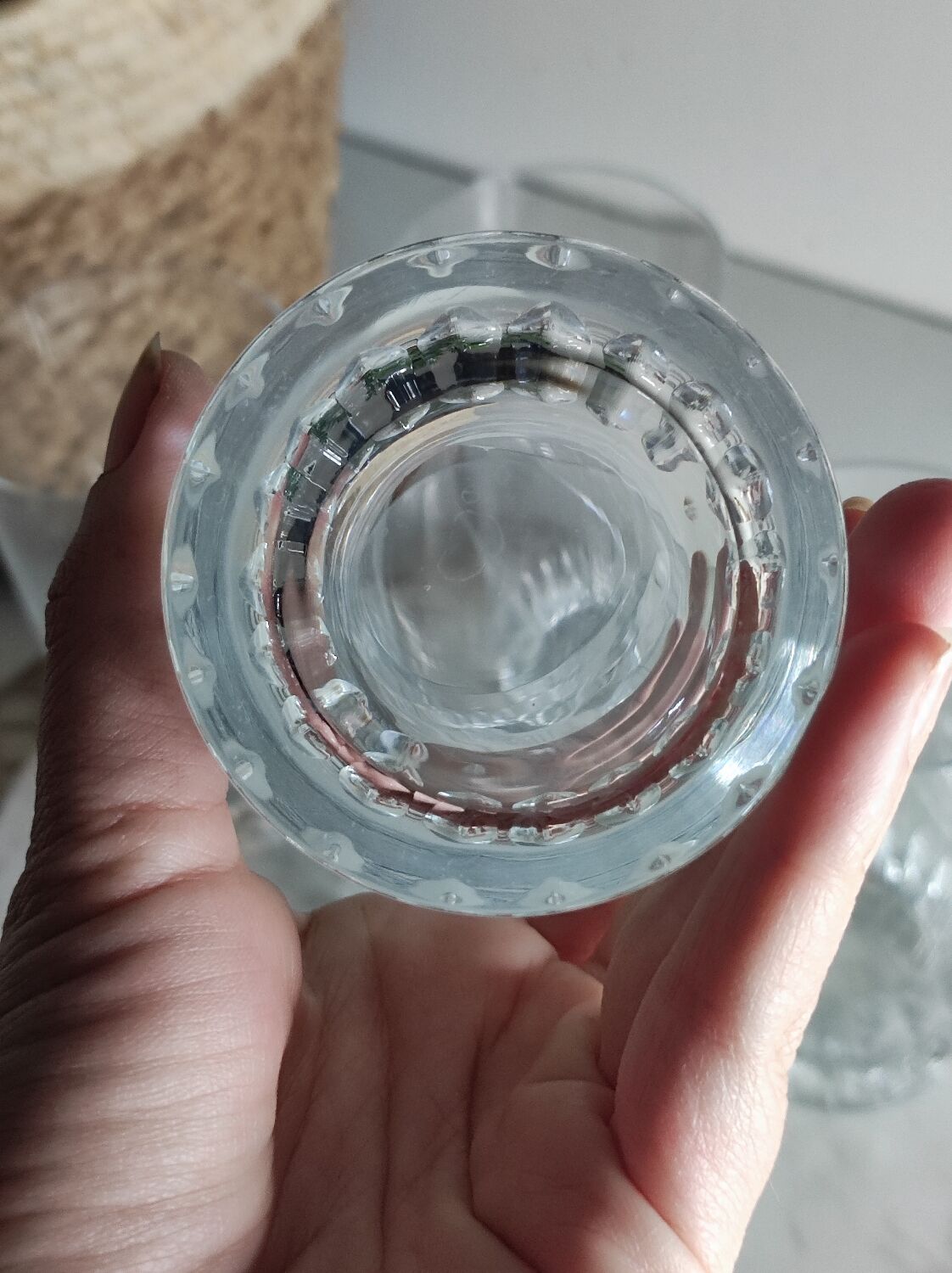 Cut Arques crystal glasses