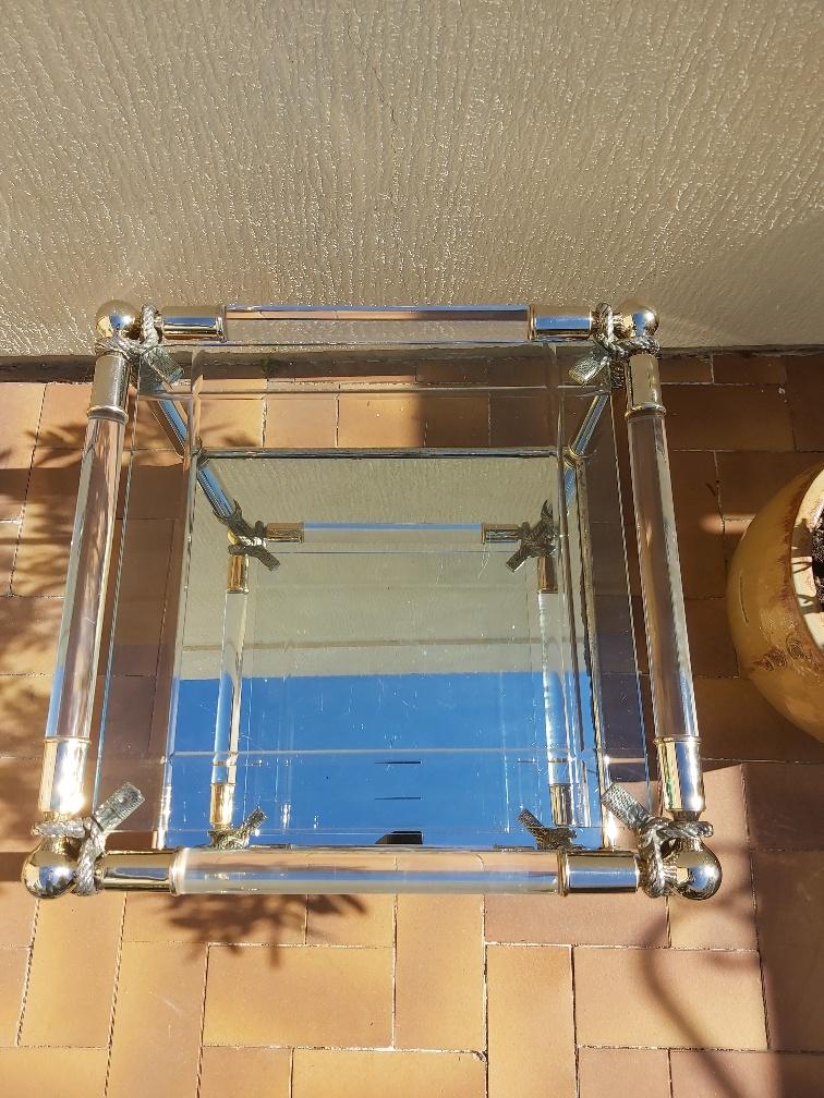 Hollywood Regency coffee table 1970