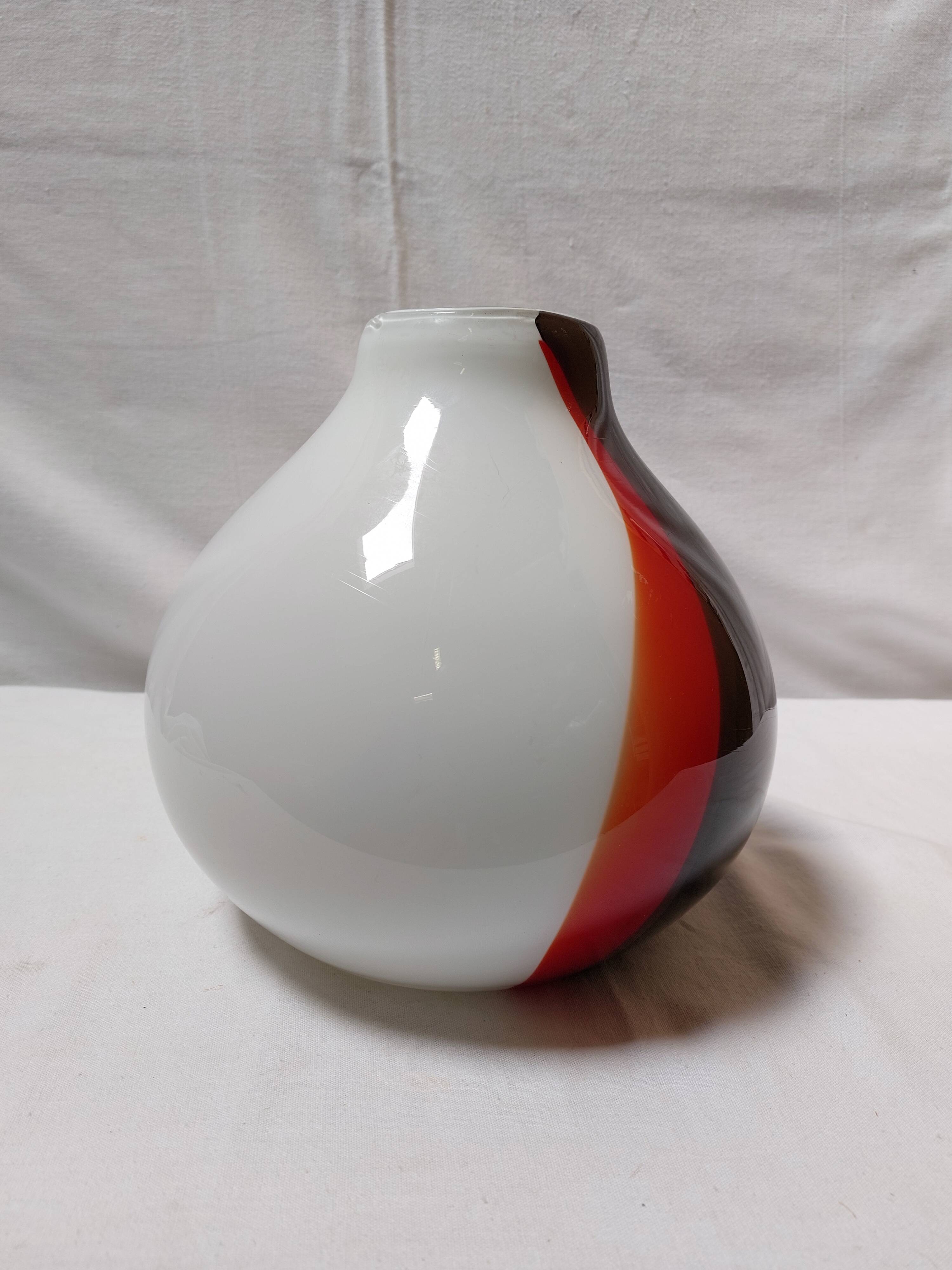 Murano pop seventies ball vase