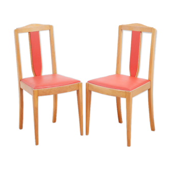 Pair of chairs, 60s