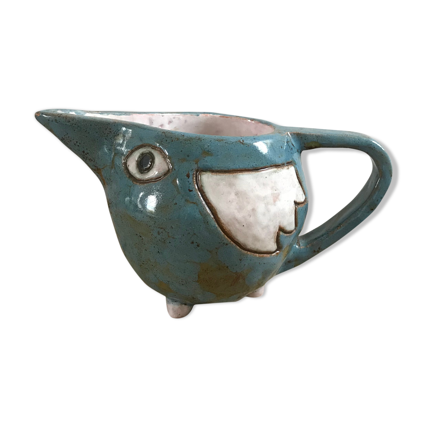 Ceramic bird pitcher 1950