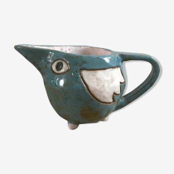 Ceramic bird pitcher 1950