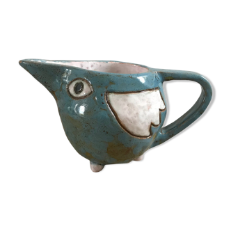 Ceramic bird pitcher 1950