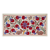 Vintage Turkish hand-knotted rug 49x92cm