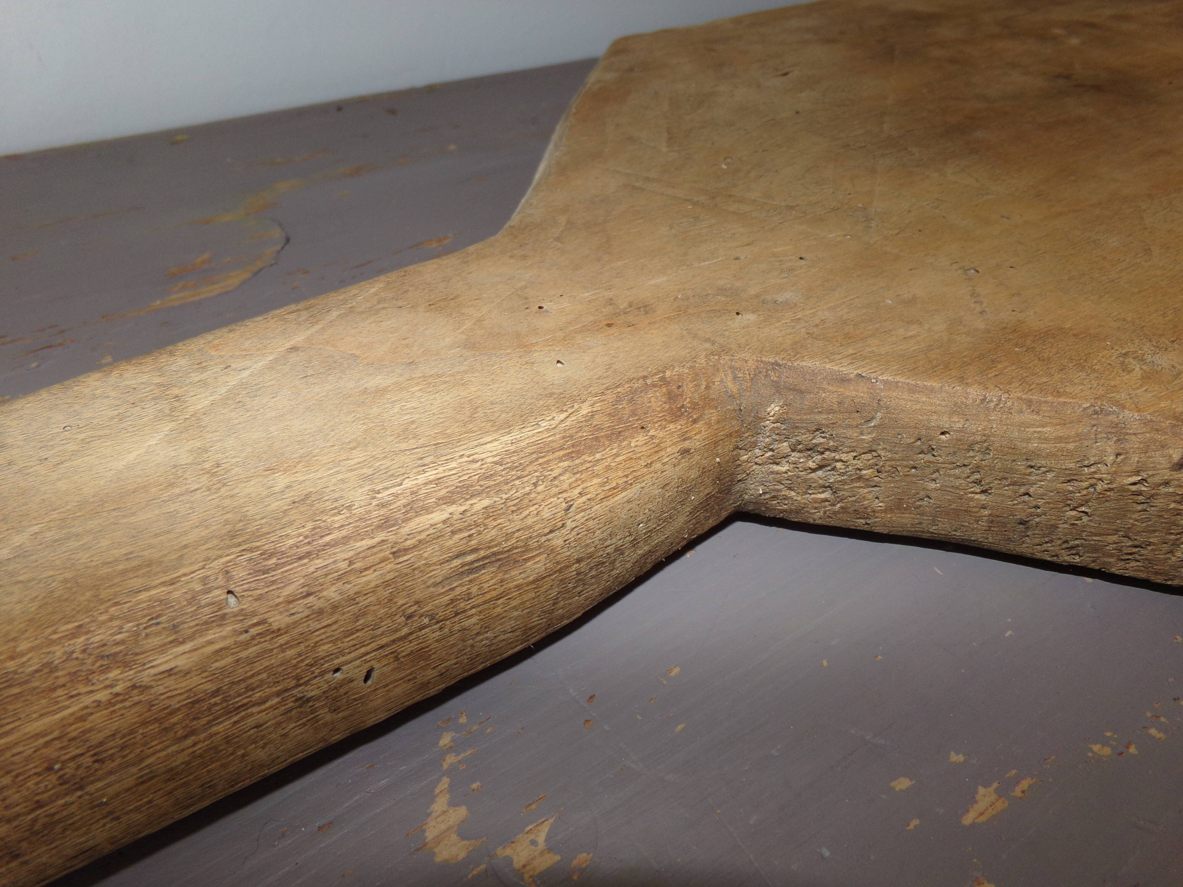 Wooden baker's shovel