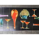 Vintage ceramic coffee table