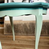 Vintage coffee table revamped – eucalyptus & cactus tones