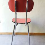 Chaise formica rouge