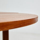 Restored teak dining table